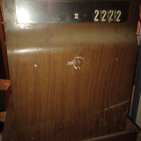 Antique National Cash Register Co. Cash Register Functional - Picture 5 of 6
